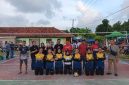 CBS One keluar sebagai juara Open Tournament Voli Putri Piala Banteng 2026 di Tegalbuleud. (Foto: Tubagus)