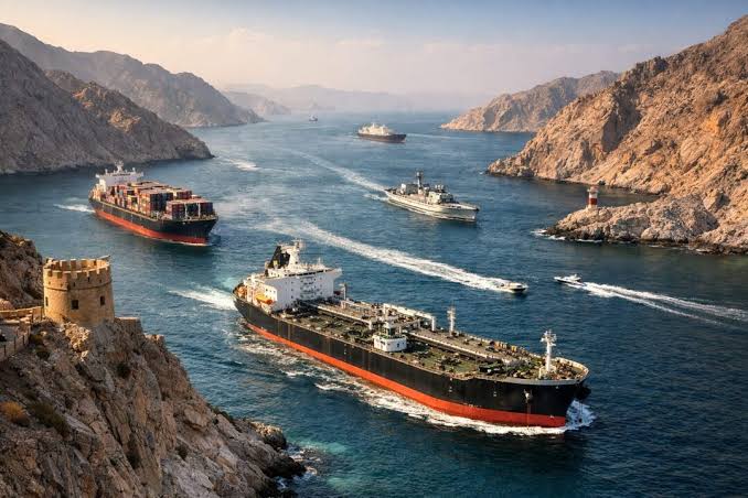 Kqpal tanker yang melintasi selat hormuz (Foto: Ist)