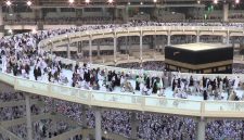 Suasana Tawaf jamaah haji di Masjidilharam Mekkah (Foto: Ist)