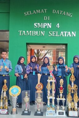 SMPN 4 Tambun Selatan Raih Segudang Prestasi, dari Seni hingga Olahraga