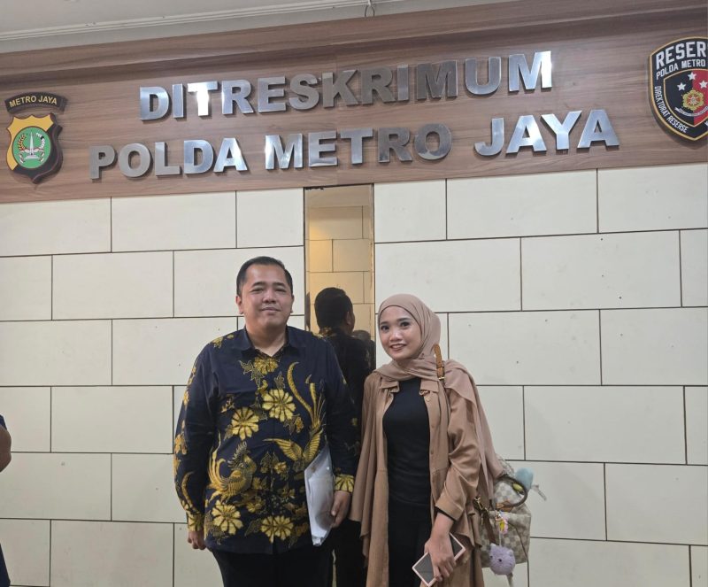 Kuasa hukum korban, Rangga Andhika Nasution, S.H.,M.H (kiri)