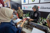 Bank Jakarta bersama Bapenda DKI Jakarta menghadirkan layanan pembayaran Pajak Kendaraan Bermotor di Jakarta Fair 2026.