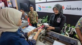 Bank Jakarta bersama Bapenda DKI Jakarta menghadirkan layanan pembayaran Pajak Kendaraan Bermotor di Jakarta Fair 2026.