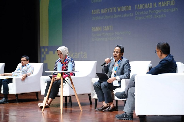 Direktur Utama Agus H. Widodo (dua dari kanan) saat menjadi narasumber di Jakarta Future Festival 2026.
