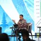 Dirjen Keuda Kemendagri Agus Fatoni di acara Regional Financial Discussion bertema “Pengelolaan Keuangan Daerah dan Creative Financing” yang digelar di Grand Ballroom Yogyakarta Marriott Hotel, Kamis (4/6/2026).