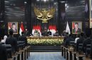 paripurna HUT DKI Ke 499 Tahun di Gedung DPRD DKI Jakarta.