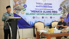 Tamsil dalam Diskusi Media Forum Jurnalis Merdeka bertajuk “Menata Ulang MBG: Selamat Datang Dapur Sekolah” di Jakarta, Rabu, (10/6/2026).