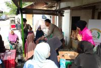 Kapolres Metro Bekasi Kota Kombes Pol Kusumo Wahyu Bintoro saat kegiatan Jakarta On The Spot di Harapan Mulya