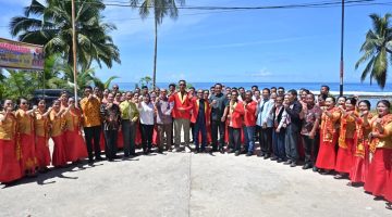 Buka Lomba Paduan Suara Dapil V, Wabup Nias Selatan Apresiasi Sinergi Bamuspernis