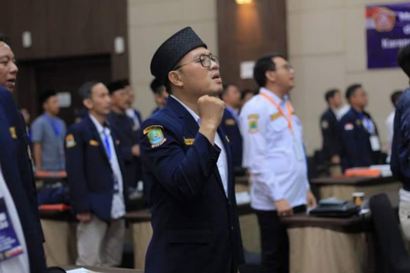 H. Darkam Suryadi (Ketua Karang Taruna Kota Bekasi) terpilih