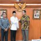 Wakil Bupati Nias Selatan Yusuf Nache bersama Mensos RI, Saifullah Yusuf 