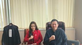 Derek Prabu Maras bersama kuasa hukum Yuli Yanti Hutagaol, S.H., M.H., C.Med., CRA.