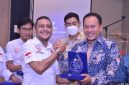 Ketua DPP LPKAN Indonesia, Husin Salim (kiri)