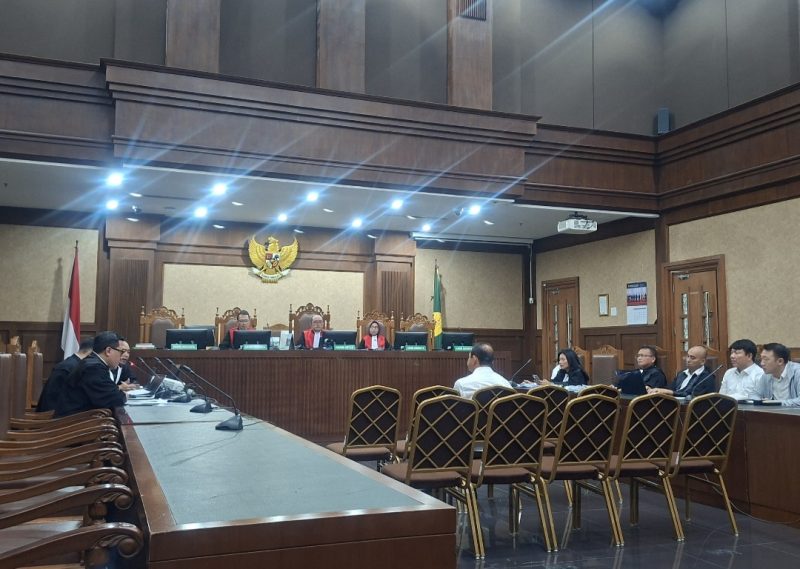Sidang kasus blue rar di Pengadilan Tipikor Jakarta (Foto: dok.Mediakarya)