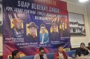 Direktur Eksekutif Studi Demokrasi Rakyat (SDR), Heri Purwanto (kanan)