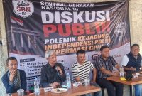 Diskusi Publik bertajuk 