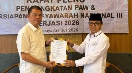 Rapat Pleno yang dipimpin langsung oleh Mohammad Ali, selaku Dewan Pendiri sekaligus Sekretaris Jenderal (Sekjen) Aptaksindo