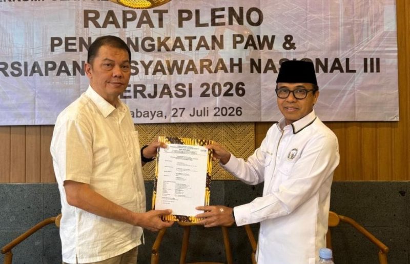 Rapat Pleno yang dipimpin langsung oleh Mohammad Ali, selaku Dewan Pendiri sekaligus Sekretaris Jenderal (Sekjen) Aptaksindo