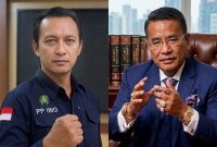Ketua Umum IWO Dwi Christianto (kiri)