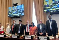 Ketua BPKN RI Mufti Mubarok dalam Sidang Intergovernmental Group of Expert (IGE) on Consumer Protection Law and Policy ke-9 yang diselenggarakan oleh United Nations Conference on Trade and Development (UNCTAD) di Jenewa, Swiss, pada 6–9 Juli 2026.