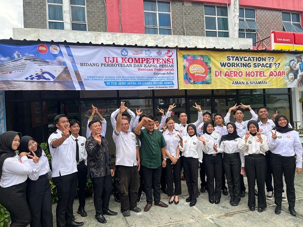Aero Astra Akademia resmi jadi tempat uji kompetensi perhotelan.