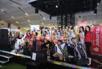 Storytelling Competition Bank Jakarta di PRJ 2026 menjadi ajang mengasah kreativitas dan kepercayaan diri anak. (Foto: dri)