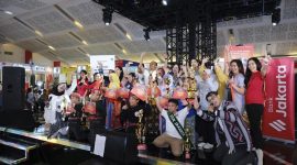 Storytelling Competition Bank Jakarta di PRJ 2026 menjadi ajang mengasah kreativitas dan kepercayaan diri anak. (Foto: dri)