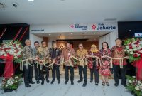 Wagub DKI Jakarta Rano Karno meresmikan  New Look Branch Kantor Cabang Pembantu (KCP) Bank Jakarta Kebayoran Park. (Foto: dri)