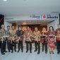 Wagub DKI Jakarta Rano Karno meresmikan  New Look Branch Kantor Cabang Pembantu (KCP) Bank Jakarta Kebayoran Park. (Foto: dri)