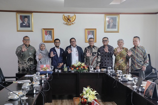 Wagub DKI Jakarta Rano Karno mengapresiasi dukungan Bank Jakarta terhadap Anugerah Jurnalistik MHT 2026. (Foto: dri)