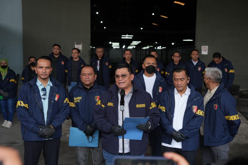 Direktur Tindak Pidana Ekonomi dan Khusus Bareskrim Polri Brigjend Pol Ade Safri Simanjuntak.