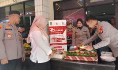 HUT Bhayangkara, Direktur Siber Polda Metro Jaya Kunjungi Polsek Bekasi Barat