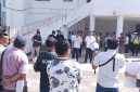 Puluhan Wartawan di Nias Selatan gelar unjuk rasa di kantor Bupati