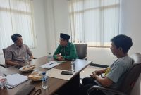 Kelompok Kerja (Pokja) Wartawan Setu menggelar audiensi dengan Badan Amil Zakat Nasional (Baznas) Kabupaten Bekasi