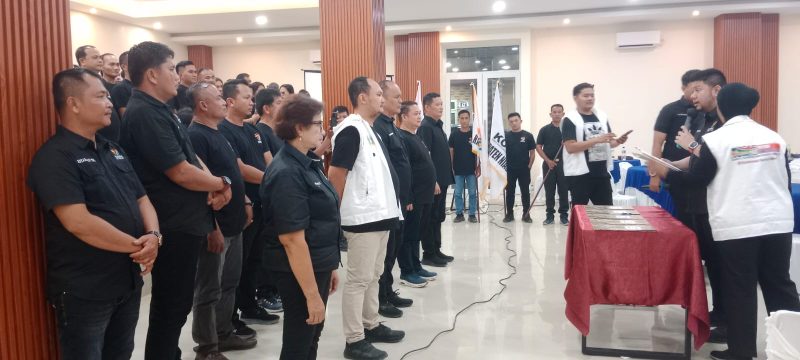 Suasana pelantikan Kormi se-Kepulauan Nias