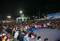 Suasana Nobar final Piala Dunia 2026 di Sumut