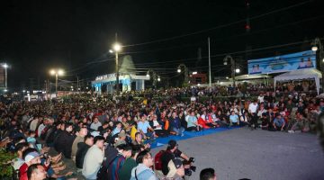 Suasana Nobar final Piala Dunia 2026 di Sumut