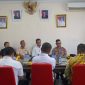 Suasana kunjungan kerja Kapolres Nias Selatan ke DPRD Nias Selatan 