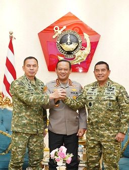 Kapolda Metro Jaya, Pangdam Jaya dan Pangkormar Perkuat Sinergi TNI-Polri untuk Jaga Stabilitas Jakarta