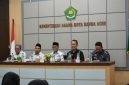 Kemenag Kota Banda Aceh bekerja sama dengan Densus 88 Antiteror memberikan pembinaan wawasan kebangsaan dan moderasi beragama kepada 60 ASN