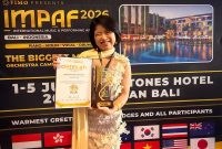 Khanzania Ulya Qira Azzizah meraih gelar juara IMPAF 2026 di Bali dan akan mewakili Indonesia pada kompetisi musik internasional di Seoul, Korea Selatan, November 2026.