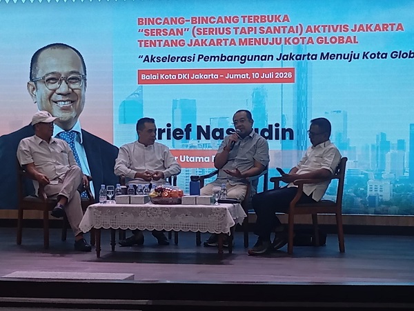 Aktivis Jakarta didorong menjadi motor perubahan dalam mendukung transformasi Jakarta sebagai kota global. (Foto: dri)