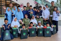 Kodam Jaya menggelar Senyum Jayakarta ke-2 dengan mengajak anak yatim mengunjungi PT Indofood dan AEON Mall Deltamas. 