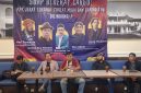 Uchok di acara diskusi publik 'Suap Blueray Cargo: KPK Jerat Tentara, Cokelat Muda dan Cokelat Tua dilindungi, di Kawasan Raden Saleh, Jakarta Pusat, Selasa (30/6/2026). Foto: dok.Mediakarya
