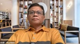 Ekonom Institute for Development of Economics and Finance (INDEF) Prof. Didik J Rachbini (Foto: Istimewa)