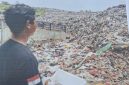 Fasilitas Sanitary Landfill di TPA Sumurbatu yang saat ini diibiarkan magkrak dan tertumpuk sampah. (Foto: dok. Mediakarya)