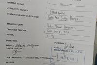 Tandaterima surat laporan pengaduan ke Dewas KPK 
