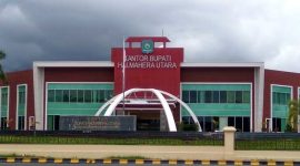 Kantor Bupati Halmahera Utara  (Foto: Istimewa)