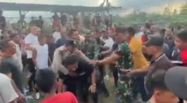 Anggota PWI Aceh Utara yang jadi korban pemukulan yang dduga dilakukan oleh oknum TNI. 