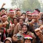 Sebanyak 11.000 peserta mengikuti Apel Kebangsaan di Monas bertajuk “Jaga Jakarta untuk Indonesia” yang dipimpin Pangdam Jaya dan Kapolda Metro Jaya.